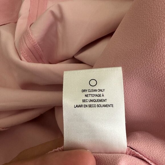 NWT SACHIN + BABI Grace Dress in Strawberry Midi One Shoulder Pink 6 #9229 - Picture 5 of 9